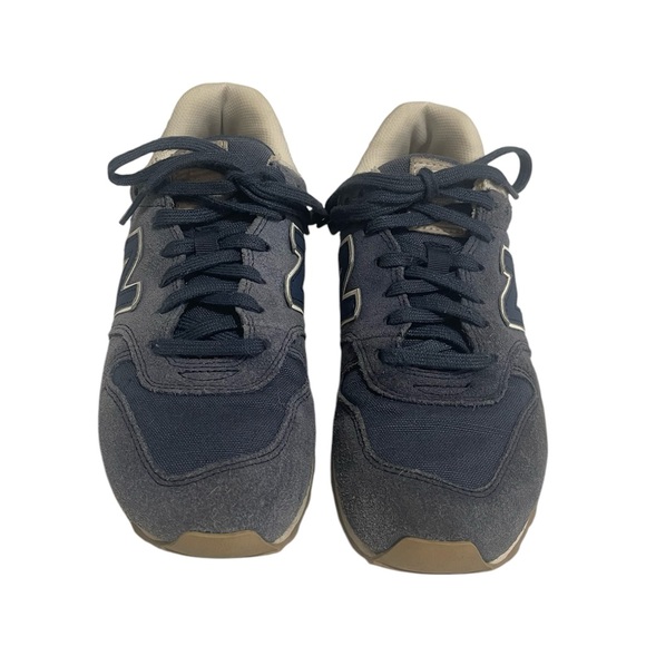 New Balance 696 Retro Running Shoes Navy Blue Sneakers Women's Size 7 - Picture 2 of 8